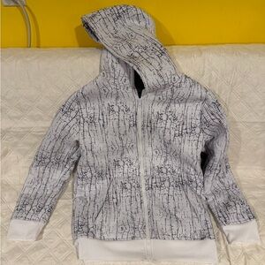 Warm sweatshirt zippered hoodie girls 14/16 NEW
